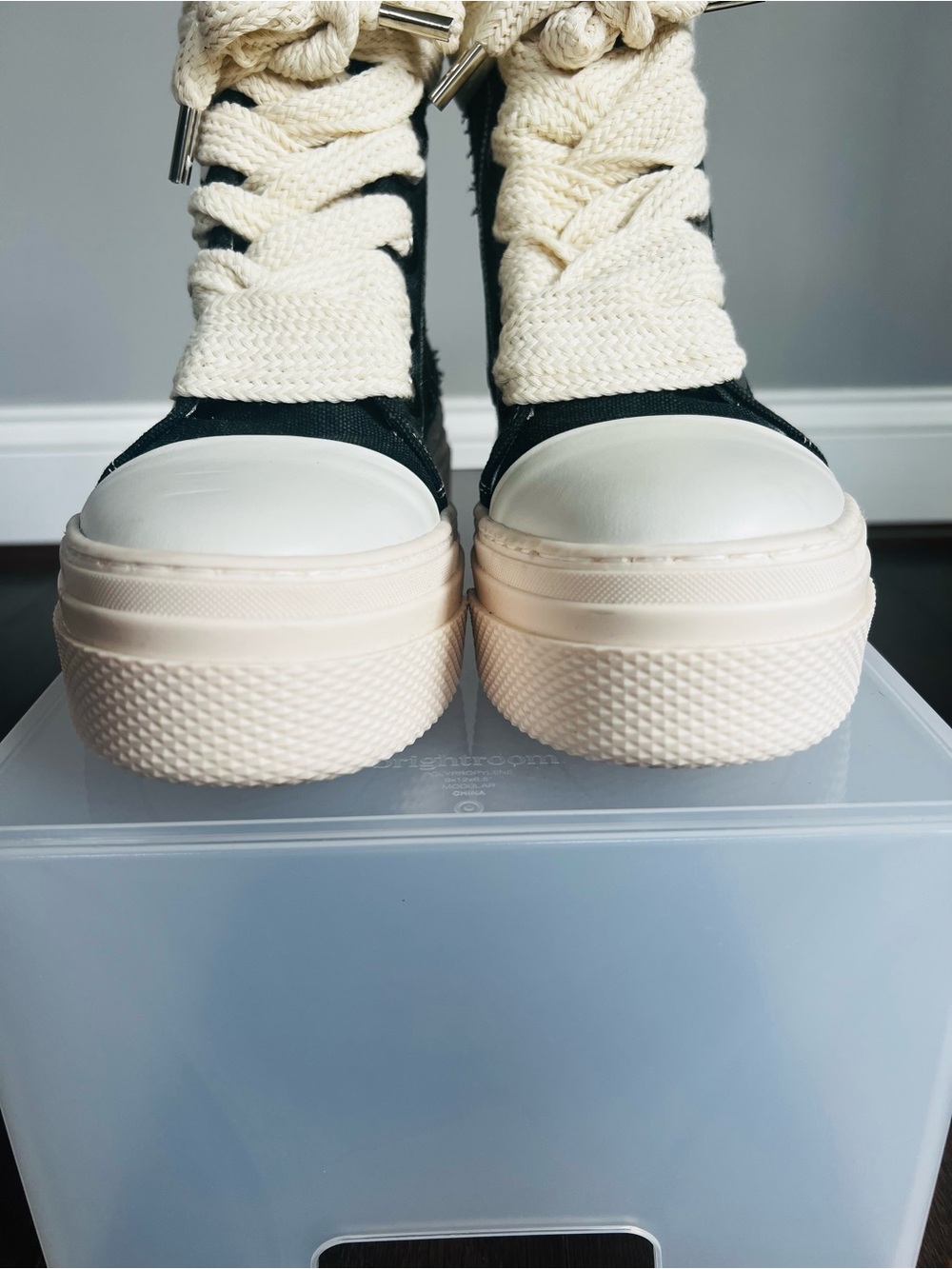 Cristian Zerotre CALIPSO 300 Destroyed Black Sneakers - Picture 6 of 13